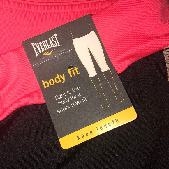 Everlast Body Fit Knee Length Workout Pants - Picture 3 of 6